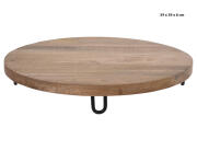 Δίσκος σερβιρίσματος Ξύλο Μango, 39 x 39 x 6cm