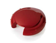 Κόπτης αλουμινόχαρτου κρασιού BOJ (011480104) με καπάκι, Cherry Red