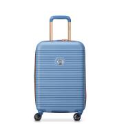 Delsey Bαλίτσα Kαμπίνας Expandable 55cm Freestyle Sky Blue