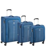 Delsey Βαλίτσες σετ 55-68-78cm Caracas Blue