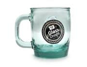 Glass Drops Κούπα με χερούλι Authentic (3102) Από ανακυκλωμένο γυαλί, Χωρητικότητας 350ml, Διαστάσεων Ø 12 x Υ 10.5 cm