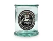 Glass Drops Kηροπήγιο Βάζο Diamante (5244)  Aπό 100% ανακυκλωμένο γυαλί, Xωρητικότητας 130ml, Διαστάσεων Ø 7 x Υ 8 cm