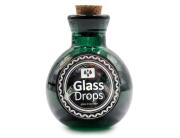 Διακοσμητικό Μπουκάλι με πώμα Glass Drops Βοlas (5321DB734) Aπό 100% ανακυκλωμένο γυαλί, Xωρητικότητας 125ml, Διαστάσεων Ø 7 x Υ 10 cm, Αlbahaca