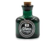 Διακοσμητικό Μπουκάλι με πώμα Glass Drops Ramos (5323DB734) Aπό 100% ανακυκλωμένο γυαλί, Xωρητικότητας 125ml, Διαστάσεων Ø 7 x Υ 10 cm, Albahaca