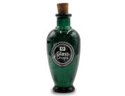Διακοσμητικό Μπουκάλι με πώμα Glass Drops Castilla (5621DB734) Aπό 100% ανακυκλωμένο γυαλί, Xωρητικότητας 250ml, Διαστάσεων Ø 7 x Υ 15 cm, Albahaca