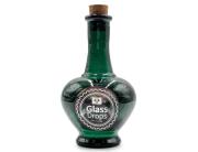Διακοσμητικό Μπουκάλι με πώμα Glass Drops Navarra (5622DB734) Aπό 100% ανακυκλωμένο γυαλί, Xωρητικότητας 250ml, Διαστάσεων Ø 9 x Υ 15 cm, Albahaca