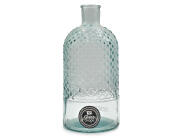 Glass Drops Διακοσμητικό Βάζο Diamante (5988)  Aπό 100% ανακυκλωμένο γυαλί, Xωρητικότητας 2.5L, Διαστάσεων Ø 14 x Υ 28 cm