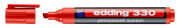 EDDING ανεξίτηλος μαρκαδόρος 330 1-5mm επαναγεμιζόμενος κόκκινος