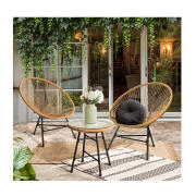 Σετ Σαλόνι Κήπου & Βεράντας 3 τμχ Ibiza Inkazen 40040370