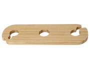 Βάση για ποτήρια και μπουκάλια Εxcellent Houseware Ξύλο Μπαμπού, 32.5x24x31.5cm - Kαφέ