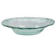 Πιάτο από ανακυκλωμένο γυαλί, 40x29x10cm, διάφανο