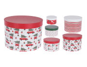 Σετ Χριστουγεννιάτικο Διακοσμητικό Κουτί - 5 τεμάχια