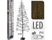 Greentech Διακοσμητικό Δέντρο με 400 Φωτάκια LED Θερμό Λευκό 180cm