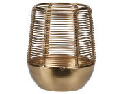 Διακοσμητικό Κηροπήγιο με διαστάσεις 10x12cm, Χρυσό