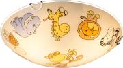 Globo Lighting Πλαφονιέρες KIDDY δίφωτο λευκό  2xE27 ILLU
