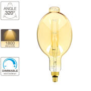 XANLITE ΛΑΜΠΤΗΡΑΣ LED DECO GIANT BT180 E27 8W (60W) ΖΕΣΤΟ ΛΕΥΚΟ ΦΩΣ 1800K 800LM DIMMABLE