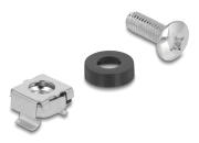 DELOCK σετ βίδες με παξιμάδια 42432 για rack M6/16mm 100τμχ