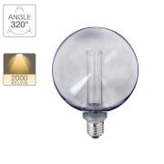 Xanlite Λαμπτήρας Led G125 Deco Ολόγραμμα E27 4W (11W) Ζεστό Λευκό Φώς 1800K 100Lm