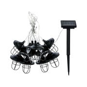 XANLITE ηλιακή γιρλάντα led 3000K 5μ με 10 λαμπες IP44 αυτονομία 8h