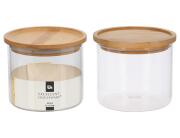 Γυάλινο Δοχείο Αποθήκευσης Εxcellent Houseware με καπάκι, Χωρητικότητας 950ml