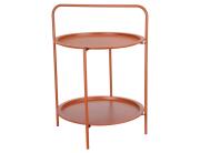 Τραπεζάκι Bοηθητικό με διαστάσεις 50x66cm - Mέταλλο - Terra