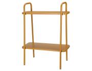 Βάση Φυτών με 2 επίπεδα και διαστάσεις 50x26x66cm - Mέταλλο - Mustard Yellow