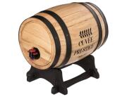 Ξύλινο βαρέλι κρασιού Secret De Gourmet με χωρητικότητα 5.5L και Κάνουλα