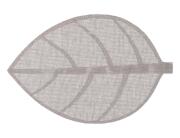 Σουπλά Secret de Gourmet σε σχήμα φύλλου, με διαστάσεις 50x33cm - Light Grey