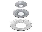 Σετ Πιάτων Secret De Gourmet Lunis Black - 18 τεμάχια