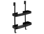 Ραφιέρα Μπάνιου 5Five με 2 ράφια και διαστάσεις 32.5x16x60cm - Μεταλλικό - Απόχρωση Μαύρου