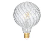 Λάμπα LED G125 Atmosphera, για ντουί E27, 3.4W, 2200K, Θερμό Λευκό