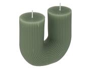 Διακοσμητικό Κερί Demi Αtmosphera με διάρκεια καύσης 20 ώρες και διαστάσεις 11x5.1x12cm - Green