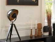 Επιτραπέζιο Φωτιστικό Lahti Atmosphera με λαμπτήρα E27 και διαστάσεις 30.5x29.5x77.5cm - Black