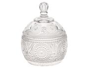 Home Deco Factory Διακοσμητική Φοντανιέρα με καπάκι και διαστάσεις 9x9x12cm
