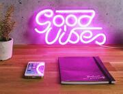 Φωτιστικό Neon Home Deco Factory LA10471 - Good Vibes - USB