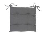 Διακοσμητικό Μαξιλάρι Καρέκλας Korai Hespéride  αδιάβροχο, με διαστάσεις 40x40x4cm - Slate grey