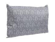 Διακοσμητικό Μαξιλάρι Καρέκλας Adiya Hespéride με αδιάβροχο κάλυμμα και διαστάσεις 50x30x14cm - Slate grey