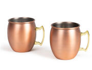 Livoo Σετ ποτήρια Moscow Mule με χωρητικότητα 500ml - 2 τεμάχια