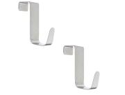 Σετ Κρεμάστρες πόρτας 5five 1 θέσης με διαστάσεις 2.5x6.5x7cm - 2 τεμάχια