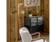 Επιδαπέδιο φωτιστικό Wild Atmosphera με λαμπτήρα Ε27 και διαστάσεις 30x18x148cm