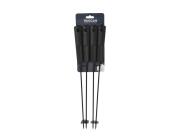 Vaggan 4 Μεταλλικά σουβλάκια μπάρμπεκιου (C83500300) Με αντικολλητική επίστρωση, 45.5 cm