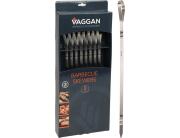 8 Μεταλλικά σουβλάκια μπάρμπεκιου Vaggan (C83501040) Από Ανοξείδωτο ατσάλι, 41cm