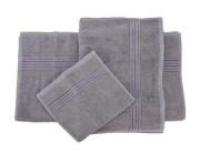 H&S COLLECTION Σετ Πετσέτες μπάνιου από Βαμβάκι 600gsm, σε 3 μεγέθη, με διαστάσεις 140x70cm, 50x30cm και 100x50cm - Lavender
