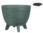 THE NETHERLANDS Γλάστρα με σύστημα αποστράγγισης, βάση και διαστάσεις 29x29x24cm