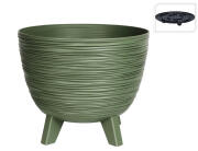 THE NETHERLANDS Γλάστρα με σύστημα αποστράγγισης, βάση και διαστάσεις 39.5x39.5x32cm