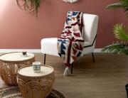 Ριχτάρι πολυθρόνας Home Deco Factory με διαστάσεις 200x150cm