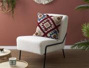 Home Deco Factory Διακοσμητικό Μαξιλάρι  με διαστάσεις 40x40cm - Πολύχρωμο