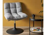 Πολυθρόνα Anton Home Deco Factory με διαστάσεις 80x65x79.5cm - Grey