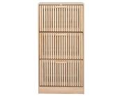 Home Deco Factory Παπουτσοθήκη Klaus με 3 ράφια, 6 επίπεδα και διαστάσεις 60x24x113cm - Απόχρωση Ξύλου