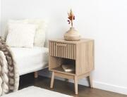 Κομοδίνο Klaus Home Deco Factory με διαστάσεις 40x35x55cm